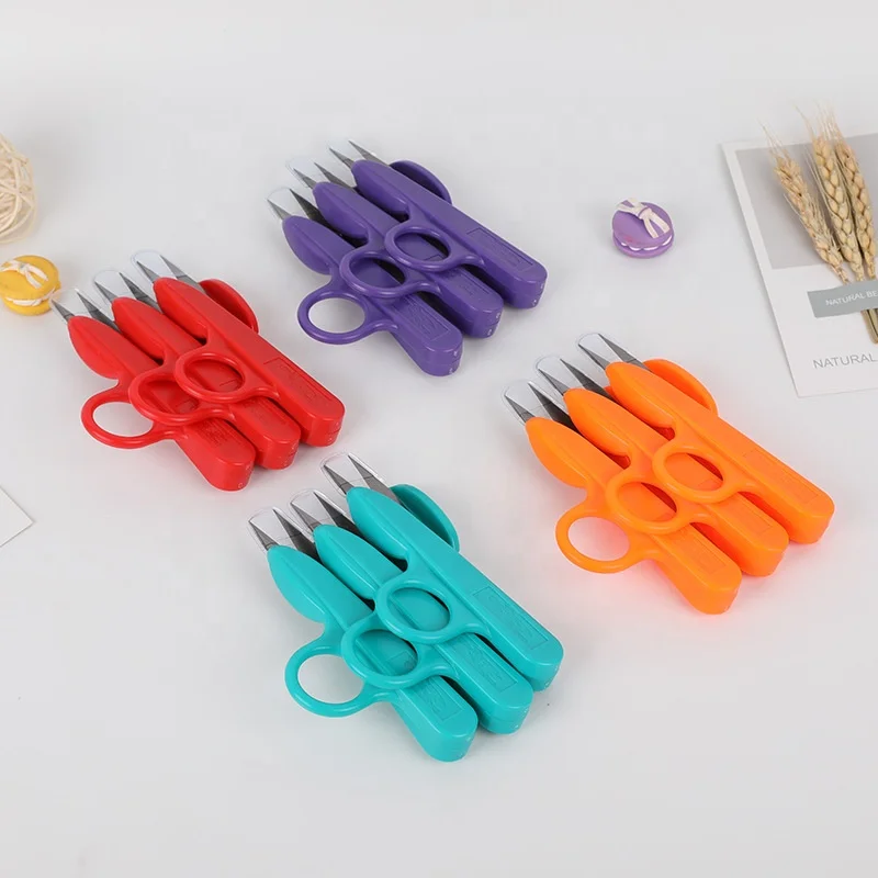 Cross stitch tools stainless steel scissors Eagle TC-800 U-shaped Yarn cutting scissors with handle