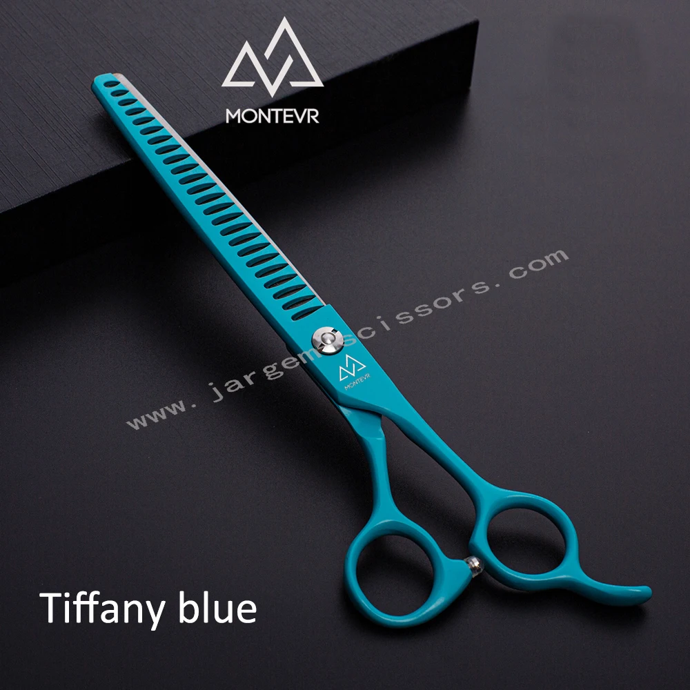 Manufacturer Pet Grooming Tool 7.5 Inch Pet Grooming Products 24 Teeth Scissor Dog Grooming Chunky Scissors
