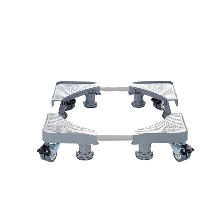 Подставка для стиральной машины, ПВХ нескользящий коврик, съемные колеса, подставка под стиральную машину, бытовая техника