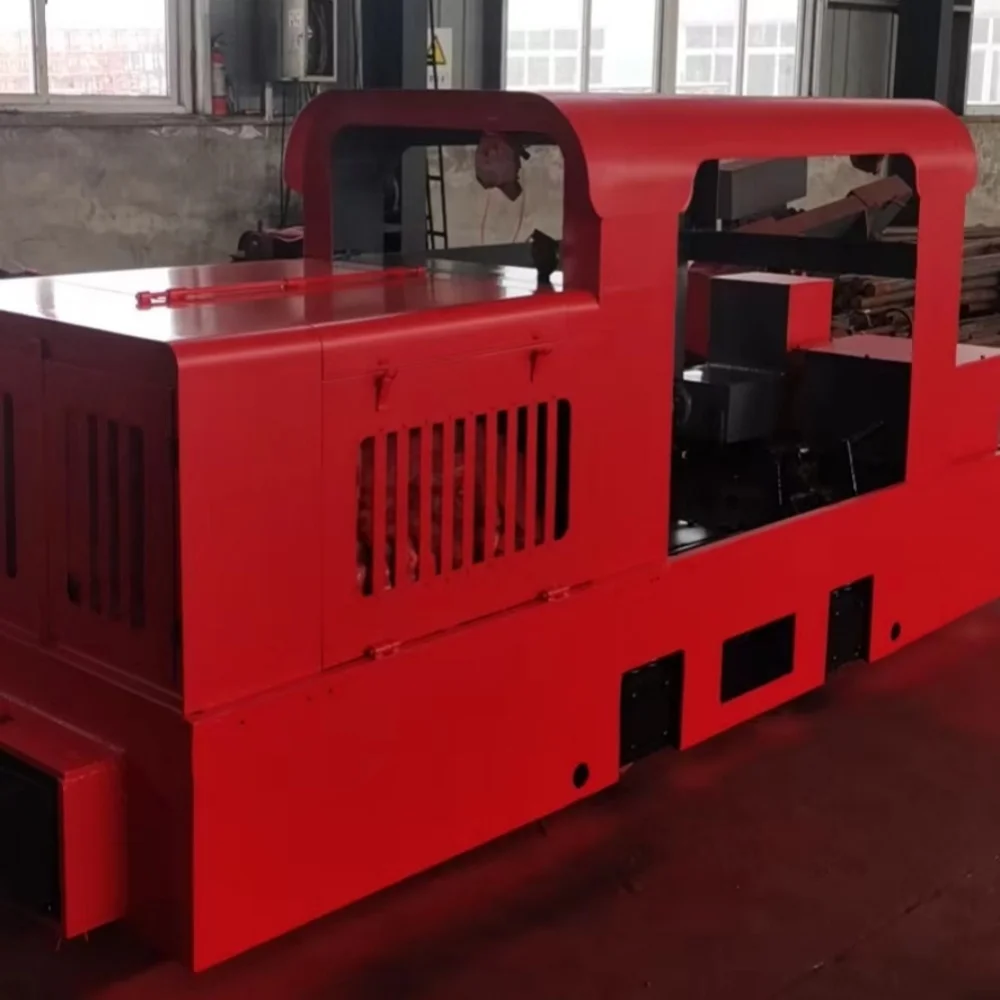 3 Ton Factory Direct Metal Narrow Gauge Railway Locomotive Mineral Diesel Locomotive for Sale