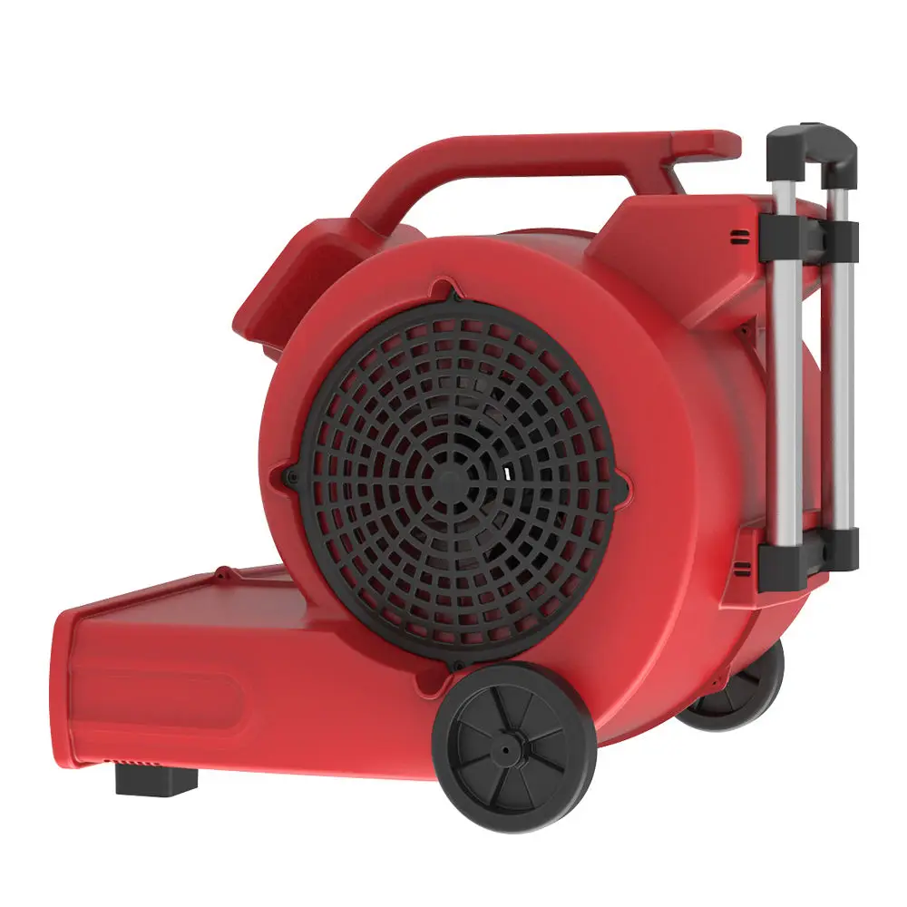High-Efficiency Electric Ground Blow Dryer with Telescopic Pull Rod Multifunctional Knob Type Hot Cold Air Convenient Design