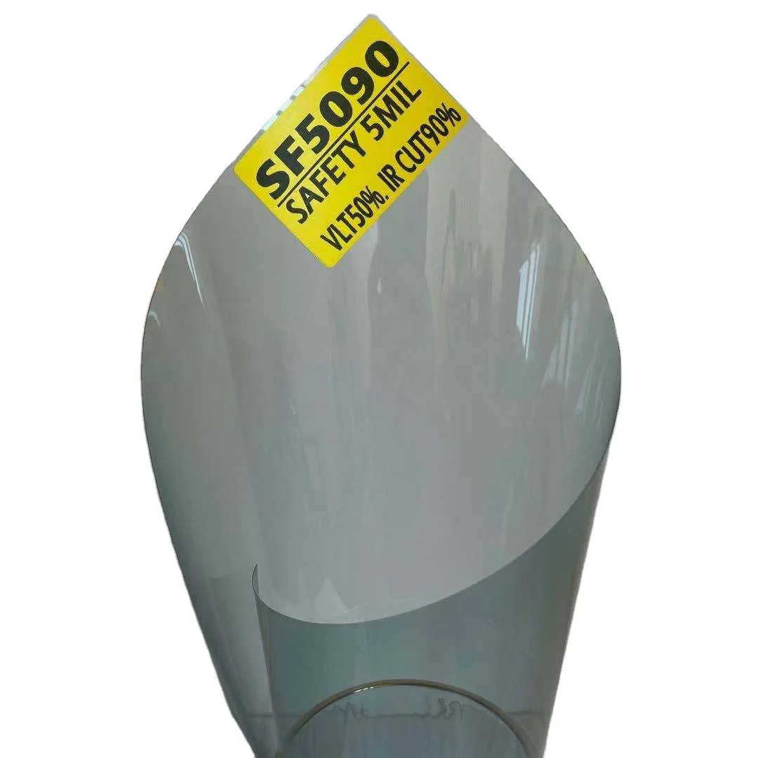 SF5090 STRONG ADHESIVE 4.0 MIL VLT 50% IR 90% CERAMIC SOLAR CONTROL WINDOW AUTOMOTIVE IR SAFETY FILM