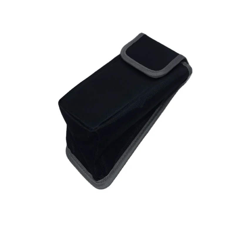 Холщовая поясная сумка для мобильного телефона, Мужская многофункциональная двухслойная Вертикальная вместительная уличная сумка на одной молнии