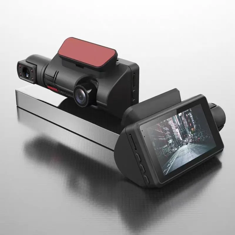 Dual Lens Dash Cam Car DVR Front and Inside Camera Video Driving Recorder Parking Monitor Night Vision G-Sensor 1080P