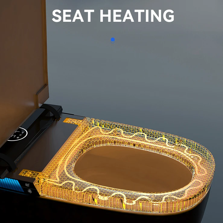 Auto sensor flush open electric bathroom japanese one piece intelligent wc commode toilet bowl automatic smart toilets