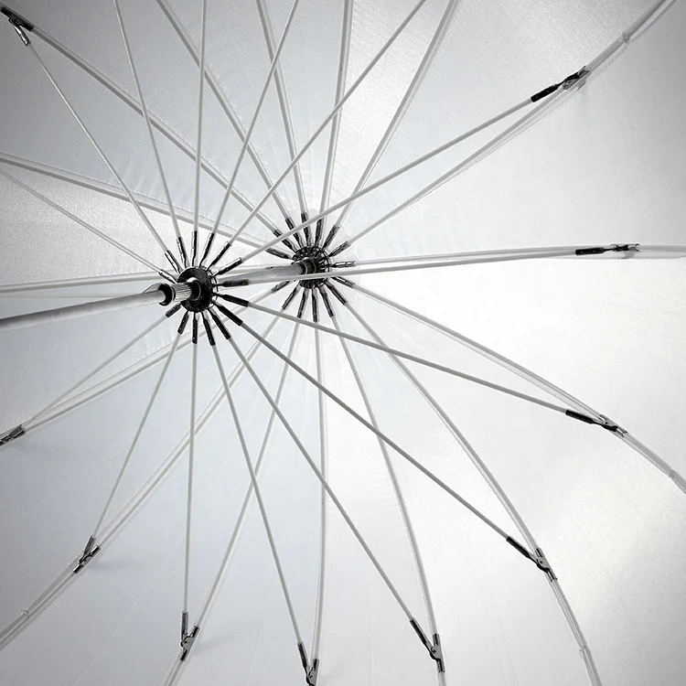 China manufacturer photography durable diameter 83cm studio white photo video umbrella for continuous light