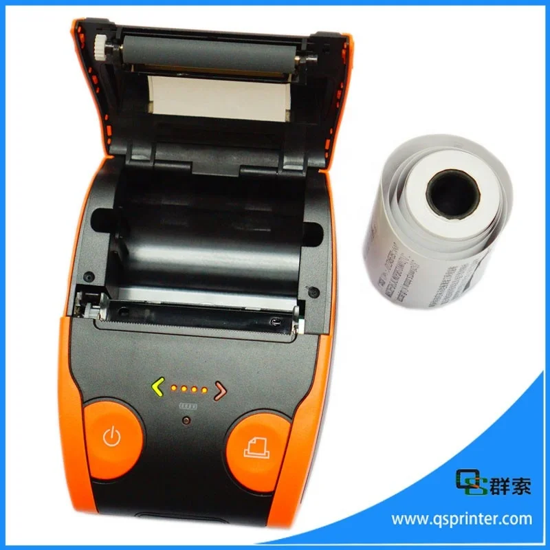 Mini Wireless Thermal Printer Blue Tooth Portable Thermal Printer 58mm Thermal Receipt Printer