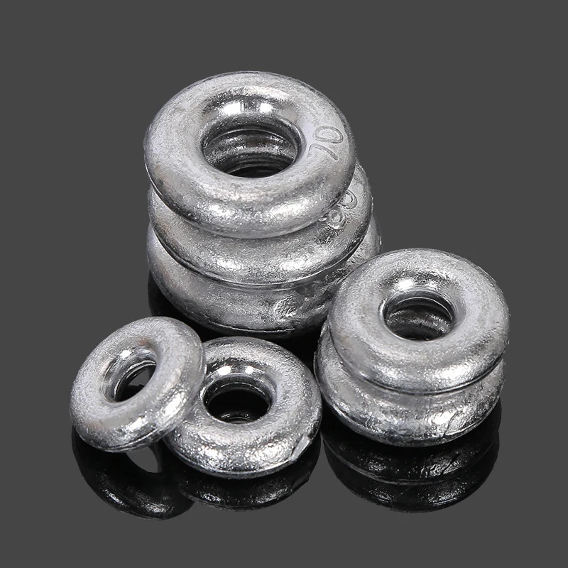 Fishing Sinker Making Machine Tackle Flat Fishing Weights Sinkers Metal Weight Deep Sea Accessories Tackle