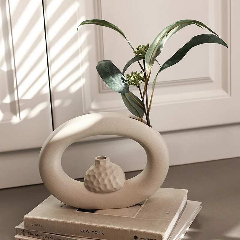 BHM-Manufacturer-Wholesale Modern Nordic Ins Style Branch Vase Home decor Vases for Decor Ceramic Flowers Pot