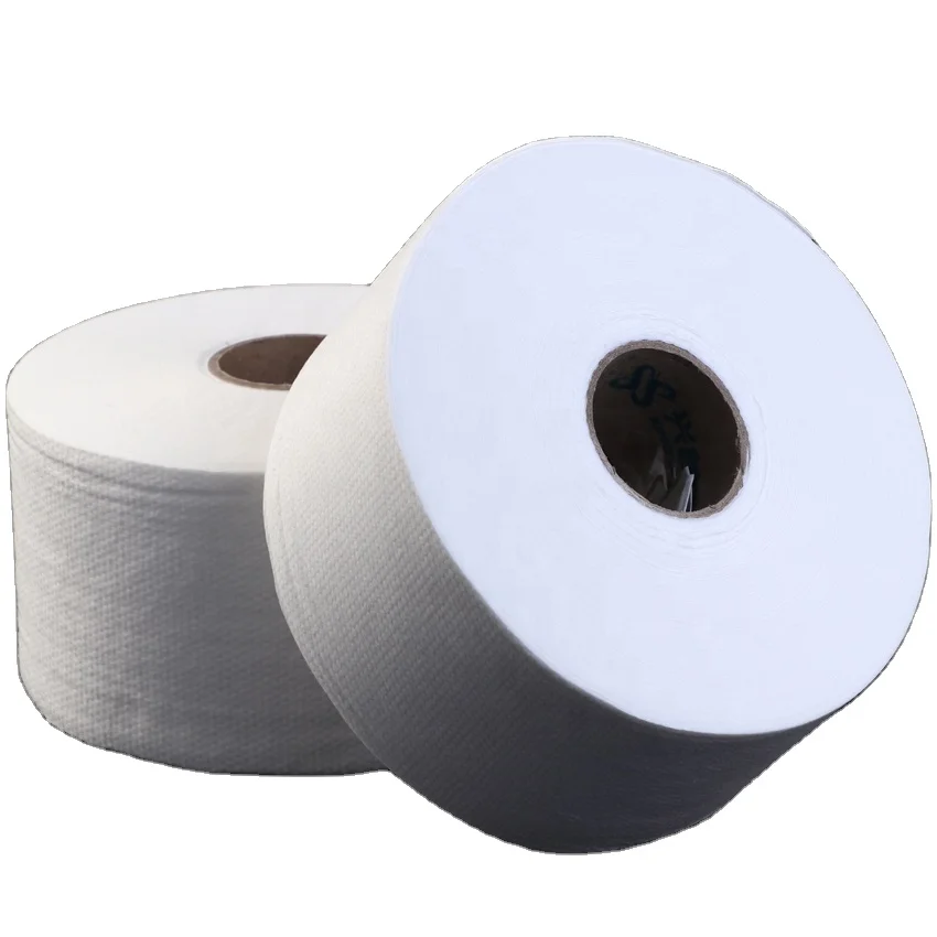Factory custom 40gsm 50% viscose 50% polyester dry wet wipes usage spunlace non woven fabric roll/wet napkins materials