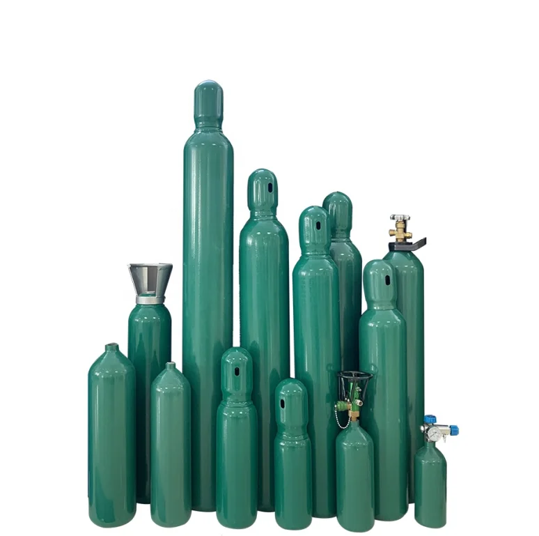 Factory 0.8-140L Oxygen argon nitrogen propane bottle CO2 bottle gas storage tank high pressure seamless steel cylinder gas tank