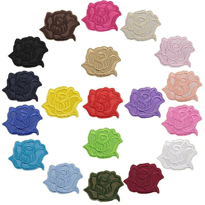 Glue Three-Dimensional Badge Sewing Badge Craft Embroidery Patch Clothing Fashion Cartoon Shirt Clothing Embroidered Jeans