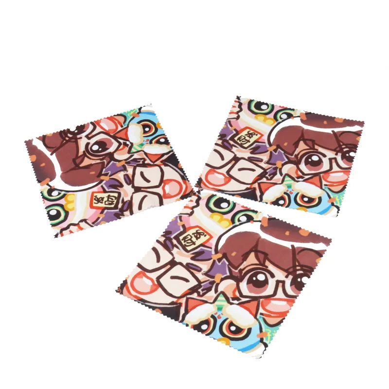 Factory cheap price Silk screen print sport night vision glasses for driving microfiber clean cloth