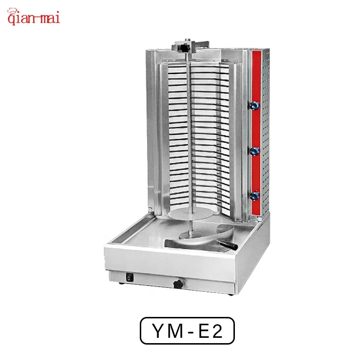 barbique outdoor car custom moissanite safety door commercial Gas Electric Kebab Machine Gas Button Shawarma Machine gas