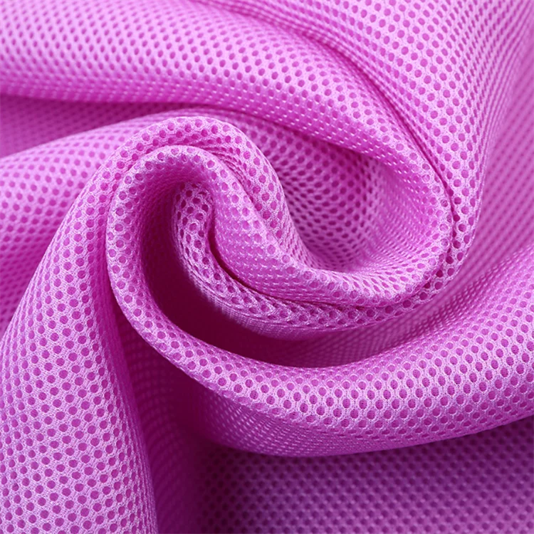 Breathable Sandwich Air Mesh Fabrics 3d Spacer Fabric Polyester Sandwich Mesh mattress Fabric