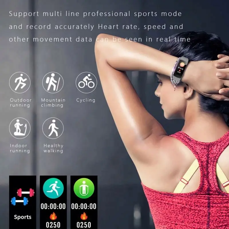 Kids Smart Watch Headset S300 2 In 1 Sport Smart Bracelet 2021 New Product M6 M5 Sports Band