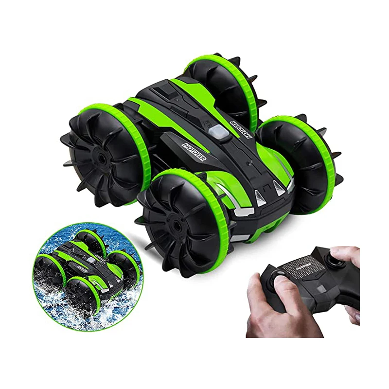 Flip Rotate Car Toys 4wd 360 2.4g Mini Amphibious Vehicle Double-sided Stunt Rc Car Waterproof Remote Control toy car for kids