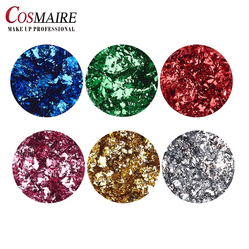 Wholesale Platinum Fireworks Foil Aluminum Flakes Powder Mirror Effect Nai Pigment