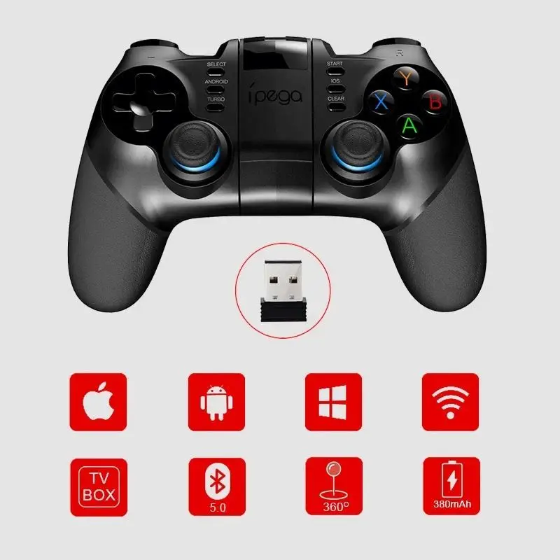Gamepad 2.4G Wireless Controller Mobile Joystick Compatible With Ios/Android For Phone/Tablet/Pc