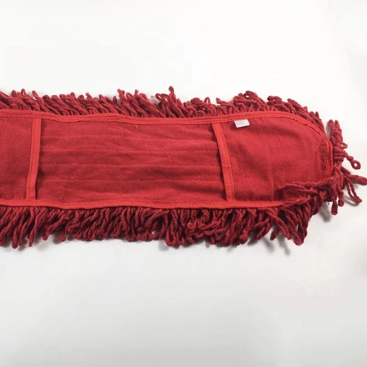floor cleaning industrial mops loop end  flat  mop head
