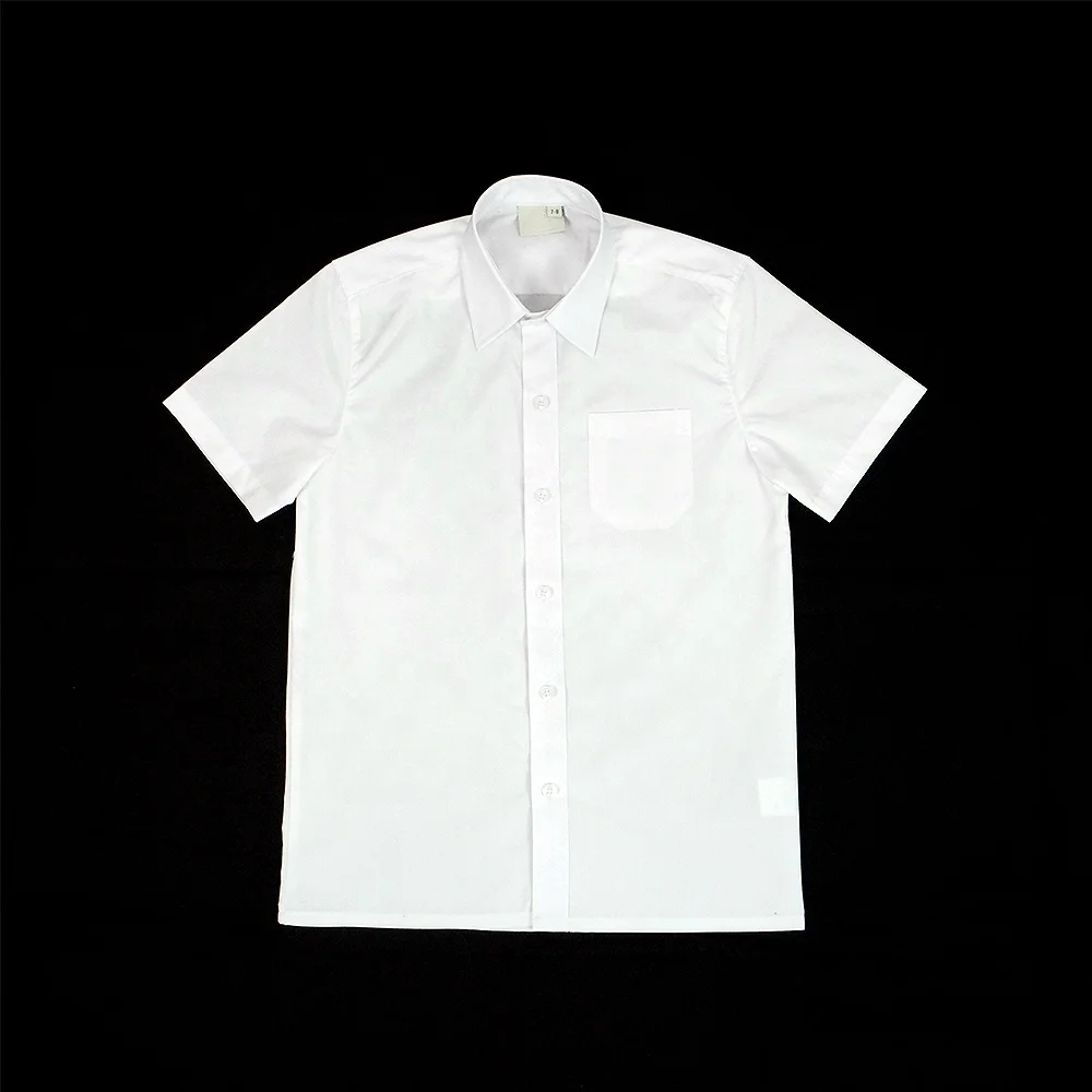 School Kids Summer Clothes Children School Uniforms White School Shirts Uniform In Nigeria
