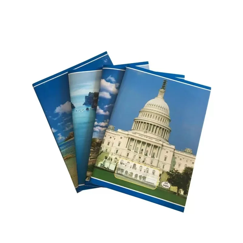 pp cover cheap exercise book french lines notebooks 100pages 300pages with different style school exercise book