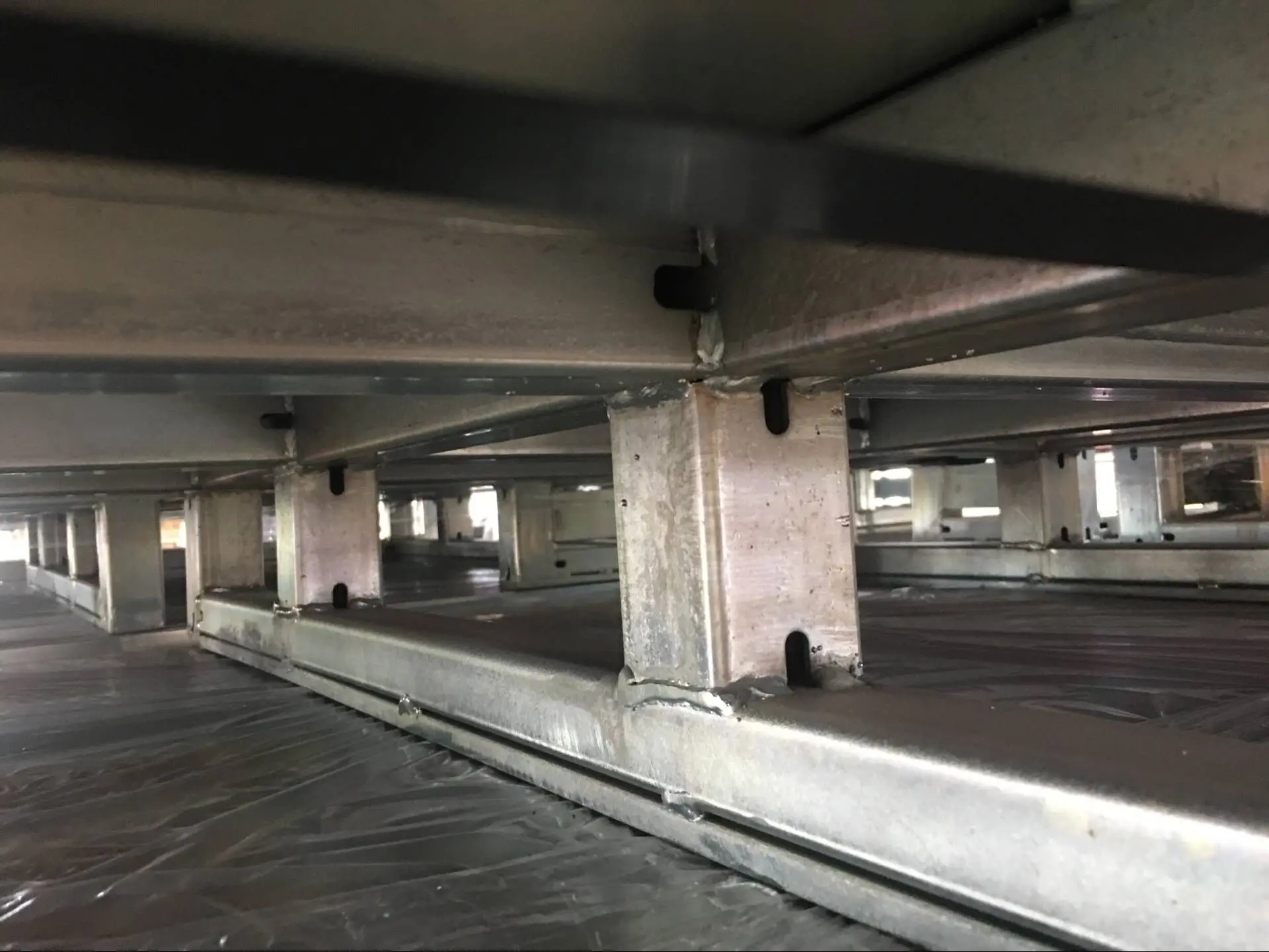 Warehouse Storage  Racks Galvanized Heavy Duty Steel Pallet