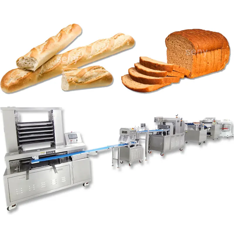 Complete Bakery Equipment French Bread Making Machine Baguette Production Line For Sale