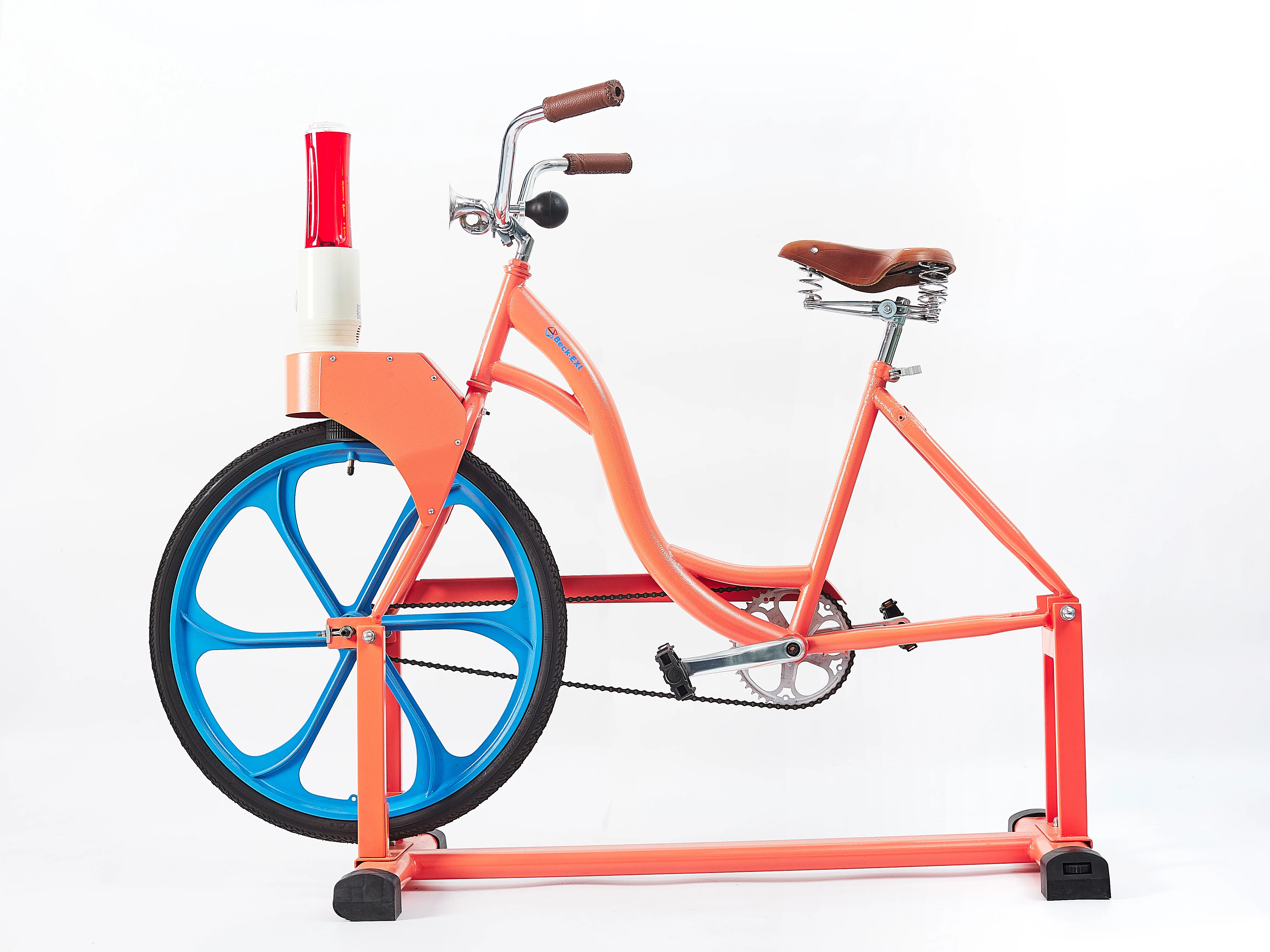 EXI commercial non-electric orange juice machine/smoothie blender chopper bicycle