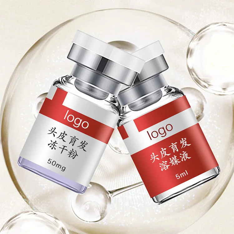 Hair Growth Oil Customize Logo Hair Regrow Anti-Aging Anti-Wrinkle Skincare Sets Copper Peptide