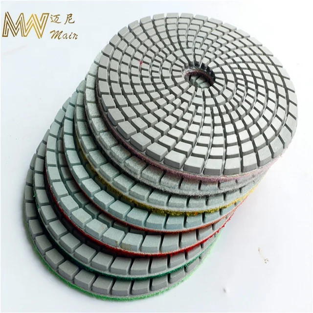 Hot products to sell online abrasive wet using terrazzo diamond polishing pads