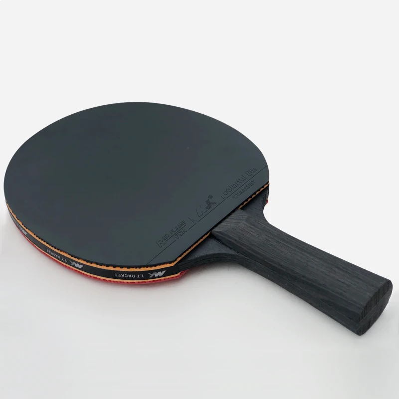 
 Small MQO Customized Standard Ping Pong Paddle Professional Poplar Wood Training Ping Pong Table Tennis Racket with Bag  