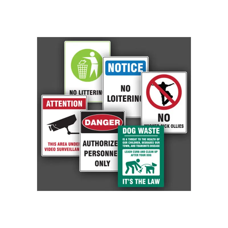 Custom Aluminum Reflective Informative traffic road sign embossed logo street  blank road sign,metal plate warning sign