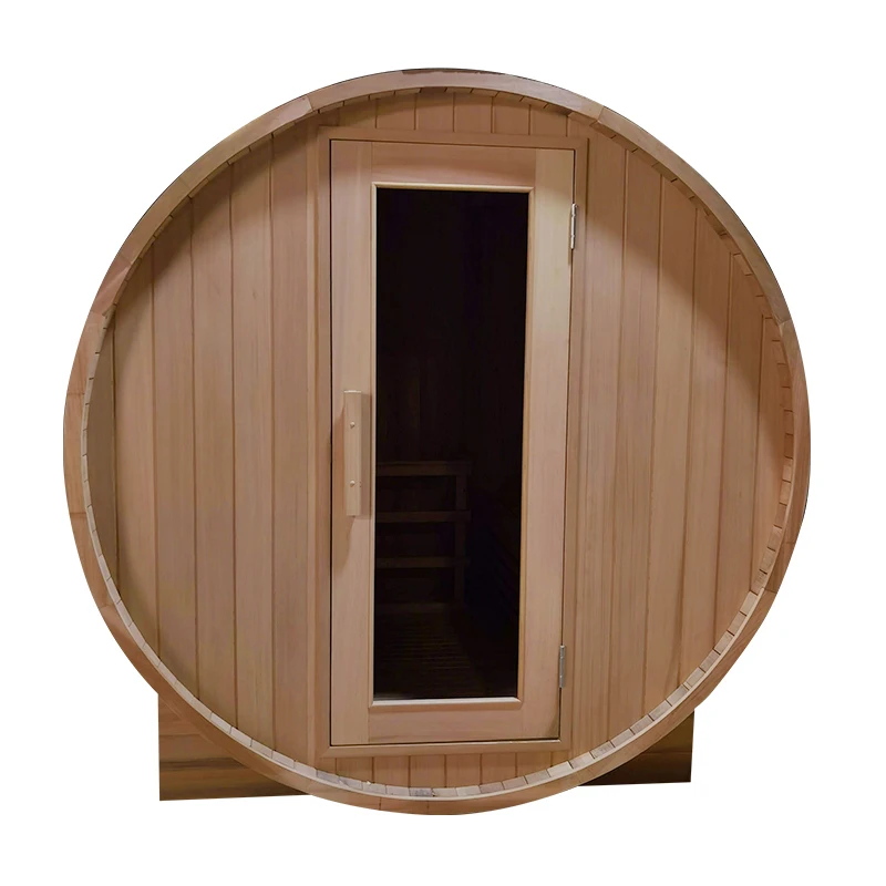 Уличная Паровая сауна из массива дерева Hemlock
