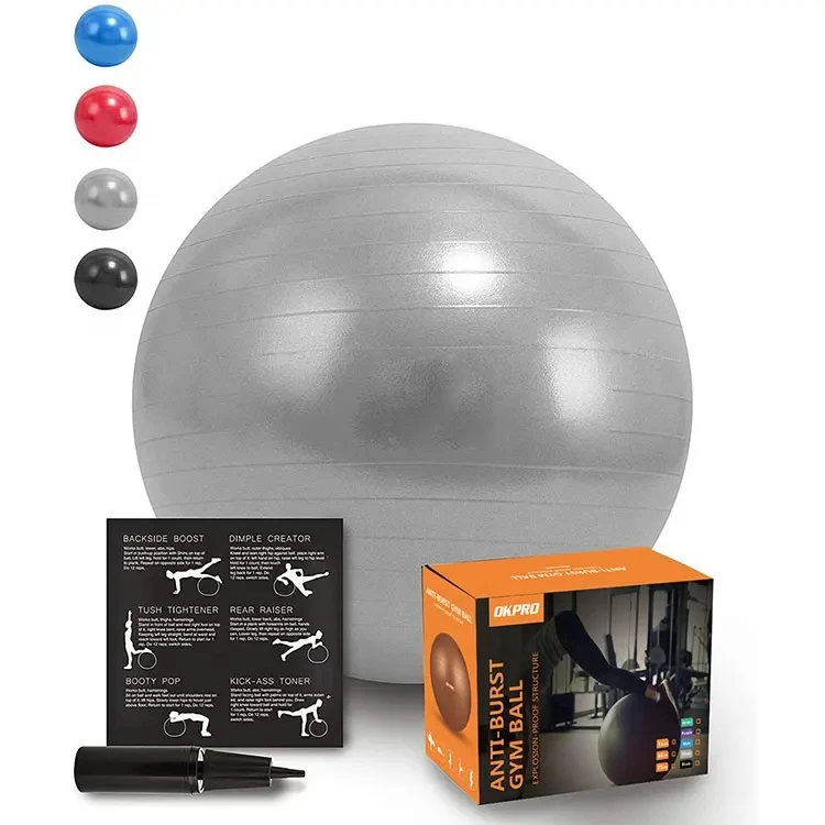 Wholesale Custom Exercise PVC Gymnastic Yoga Ball