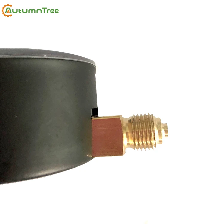 Economic plastic case Dry double scale bar psi Back Pressure Gauges Vacuum Manometer ,Mod.111C