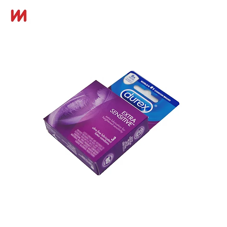 Custom design condom folding packaging paperboard box