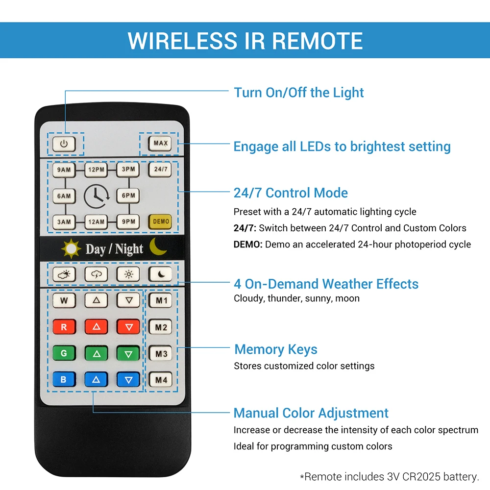 32-74cm Planted Aquarium LED Lighting Lamp 110V-240V Automated Timer Dimmer Fish Tank Light for Aquarium Aquariums & Accessories