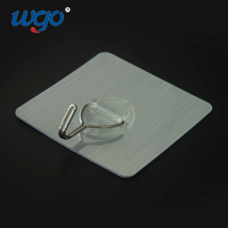 Multifunctional Non-residue Sticker Punch-free Adhesive Hanger Hooks Self Adhesive Wall Hooks For Bathroom Kitchen