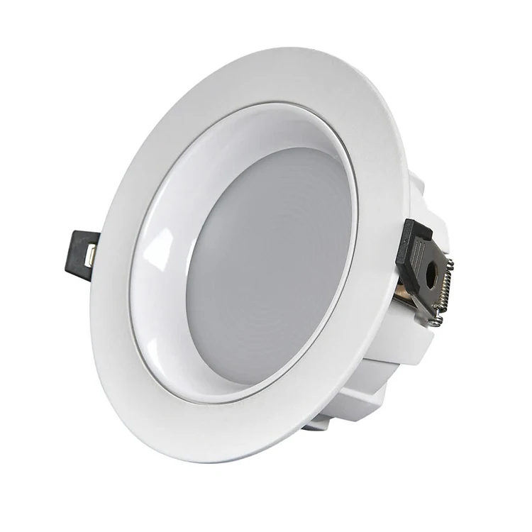9W 12W Led Ceiling Light Recessed Downlights Anti Glare Ceiling Down Spot Light Recessed Warm White Adjustable Downlight