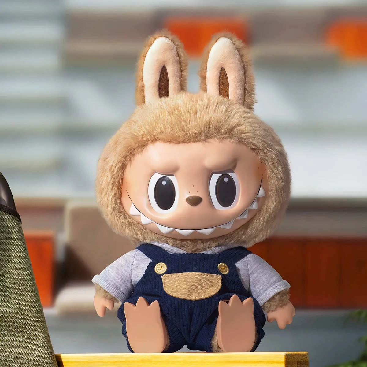 POPMART LABUBU THE MONSTERS TIME TO CHILL SERIES-Lovely Vinyl Plush Doll Cute 37cm Big Toys Unique Creative Gift New Presents