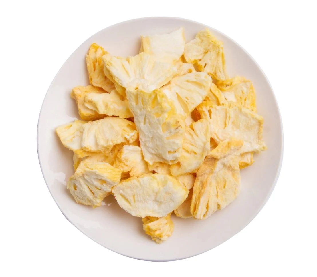 
fresh pineapple fruits for sale healthy sweet crisps snacks dehydrated fruit FD pineapple for cake 