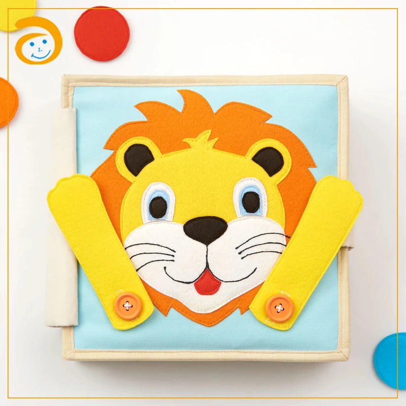 Handmade Baby Memory Felt Fabric Quiet Book Funny Baby Toy Gift Educational Cloth Book For Baby Kids Children Toddler