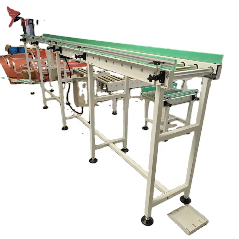 2024 Logistics Industry Carbon Steel Material Conveyor Machine for Boxes Transportation Roller Conveyor with Powered
