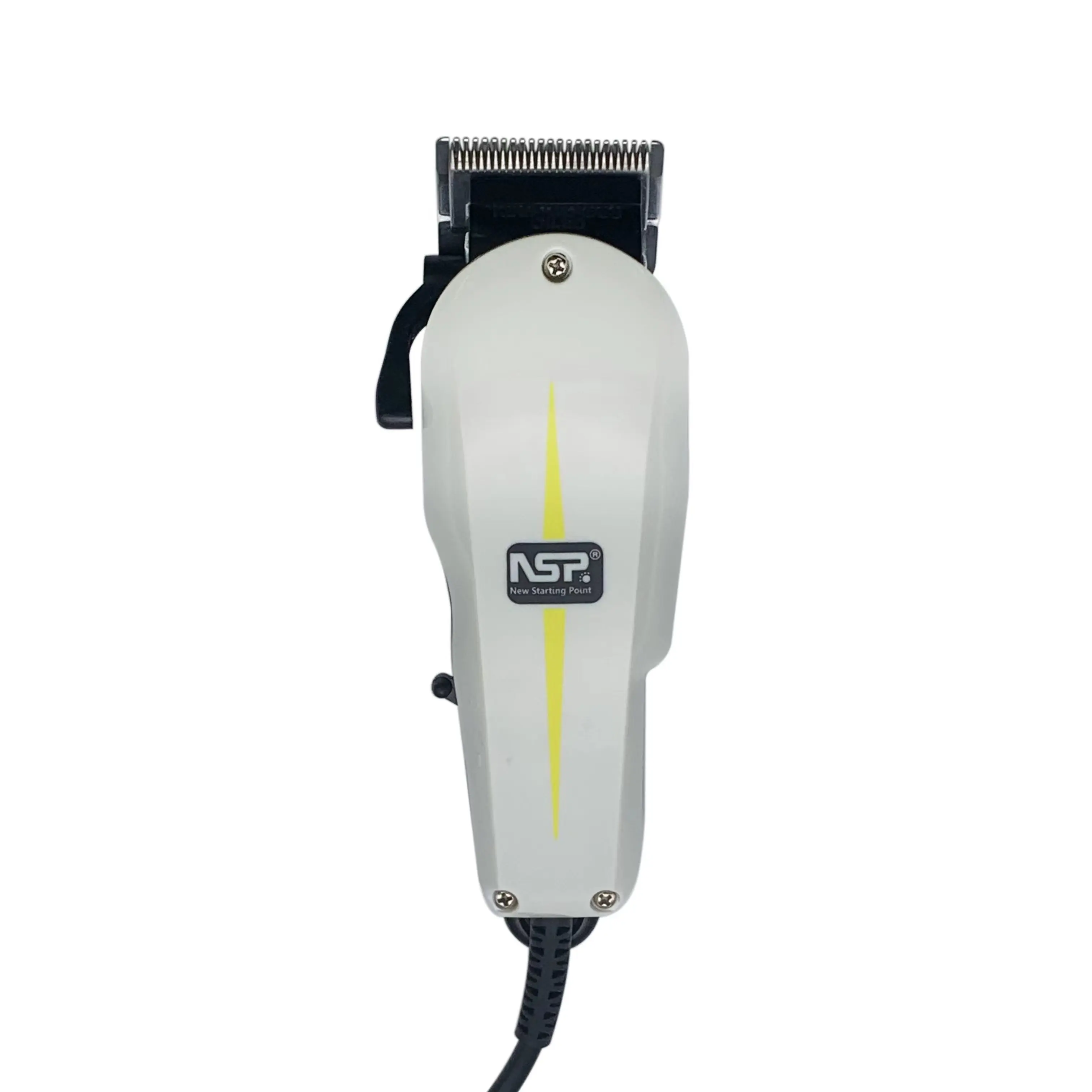 Factory clipper 8466/8467  Professional high quality Low Noise cable  Electric Hair Clippers  Yellow hair trimmer