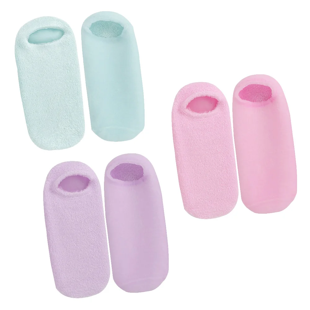 
Moisturizing Heel Socks Gel Lined Skin Heel Softener for Dry Hard or Cracked Heels 