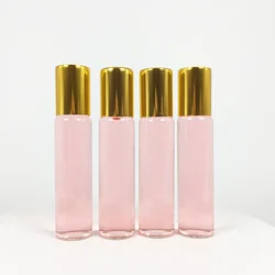 Wholesale clear Attar 3ml 5ml 10ml Perfume Roll on Bottle empty Roller Bottles for essential oils eye cream