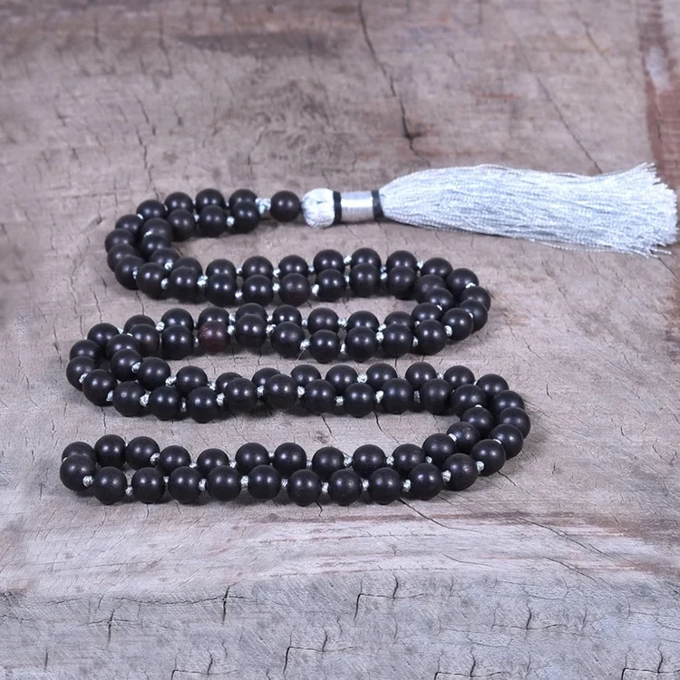 Браслет из палисандра 108 Mala Beads оптовая продажа деревянные бусины медитационные