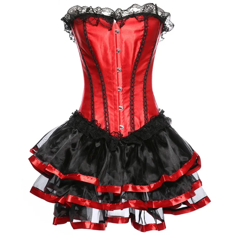 Sexy Body Shaper Waist Cincher Waist Slimmer Corset Sexy Dress set for Women