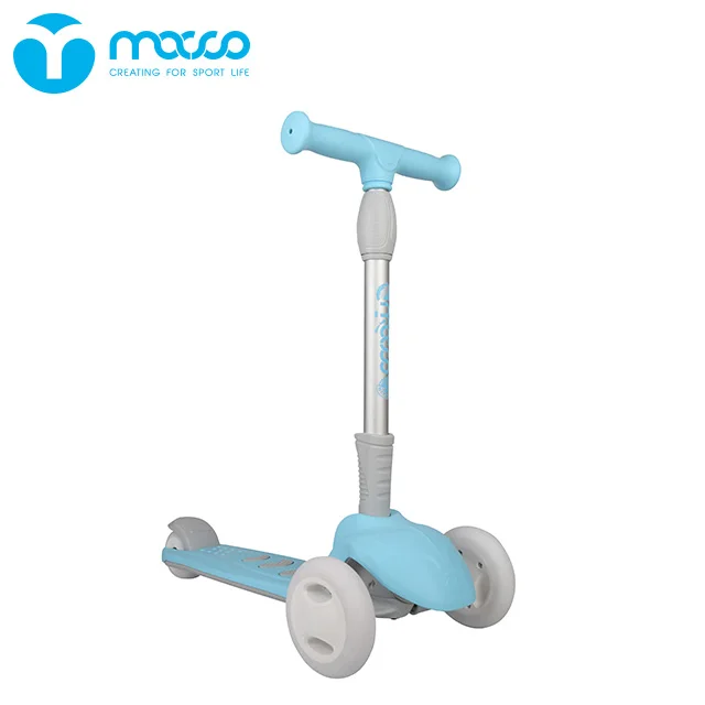 Детский скутер flash skate, скутеры высокого качества, детский скутер-мороженое-синий